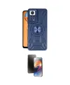 ieg™ Redmi Note 12 Pro 4G Kılıf Nova Yansıma Prime - Siyah 3D Antistatik Mat Seramik Nano Ekran Koruyucu