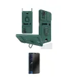 ieg™ Redmi Note 12 Pro 4G Kılıf Vadi Form Prime - Siyah 3D Antistatik Hayalet Cam Ekran Koruyucu