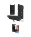 ieg™ Redmi Note 12 Pro 4G Kılıf Vadi Form Prime - Siyah 3D Antistatik Mat Seramik Nano Ekran Koruyucu