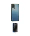 ieg™ Redmi Note 12 Pro 4G Kılıf Vadi Minimal - Siyah 3D Antistatik Hayalet Cam Ekran Koruyucu