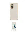 ieg™ Redmi Note 12 Pro 4G Kılıf Yankı Serisi - Şeffaf Pasifik Cam Ekran Koruyucu