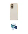 ieg™ Redmi Note 12 Pro 4G Kılıf Yankı Serisi - Siyah 3D Antistatik Cam Ekran Koruyucu