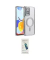 ieg™ Redmi Note 12 Pro 4G Kılıf Zirve Doku Prime - Şeffaf Pasifik Cam Ekran Koruyucu