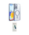 ieg™ Redmi Note 12 Pro 4G Kılıf Zirve Doku Prime - Şeffaf Pasifik Cam Ekran Koruyucu