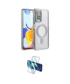 ieg™ Redmi Note 12 Pro 4G Kılıf Zirve Doku Prime - Siyah 3D Antistatik Seramik Nano Ekran Koruyucu