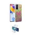 ieg™ Redmi Note 12 Pro 4G Kılıf Zirve Modern Prime - Siyah 3D Antistatik Cam Ekran Koruyucu