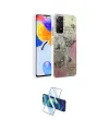 ieg™ Redmi Note 12 Pro 4G Kılıf Zirve Modern Prime - Siyah 3D Antistatik Cam Ekran Koruyucu