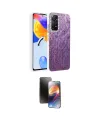 ieg™ Redmi Note 12 Pro 4G Kılıf Zirve Modern Prime - Siyah 3D Antistatik Mat Seramik Nano Ekran Koruyucu