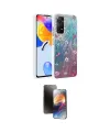 ieg™ Redmi Note 12 Pro 4G Kılıf Zirve Modern Prime - Siyah 3D Antistatik Mat Seramik Nano Ekran Koruyucu