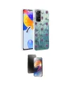 ieg™ Redmi Note 12 Pro 4G Kılıf Zirve Modern Prime - Siyah 3D Antistatik Mat Seramik Nano Ekran Koruyucu