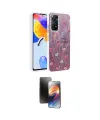 ieg™ Redmi Note 12 Pro 4G Kılıf Zirve Modern Prime - Siyah 3D Antistatik Mat Seramik Nano Ekran Koruyucu