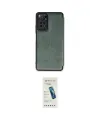 ieg™ Redmi Note 12 Pro 4G Kılıf Zirve Yansıma Serisi - Şeffaf Pasifik Cam Ekran Koruyucu