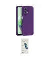 ieg™ Redmi Note 12 Pro 5G Kılıf Ahenk Serisi - Şeffaf Pasifik Cam Ekran Koruyucu