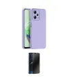 ieg™ Redmi Note 12 Pro 5G Kılıf Ahenk Serisi - Siyah 3D Antistatik Hayalet Cam Ekran Koruyucu