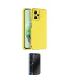 ieg™ Redmi Note 12 Pro 5G Kılıf Ahenk Serisi - Siyah 3D Antistatik Hayalet Cam Ekran Koruyucu