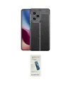 ieg™ Redmi Note 12 Pro 5G Kılıf Doruk Klasik Özel Seri - Şeffaf Pasifik Cam Ekran Koruyucu