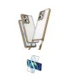 ieg™ Redmi Note 12 Pro 5G Kılıf Ufuk Klasik - Siyah 3D Antistatik Cam Ekran Koruyucu