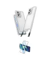 ieg™ Redmi Note 12 Pro 5G Kılıf Ufuk Klasik - Siyah 3D Antistatik Cam Ekran Koruyucu