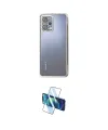 ieg™ Redmi Note 12 Pro 5G Kılıf Vadi Minimal - Siyah 3D Antistatik Cam Ekran Koruyucu