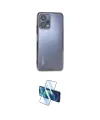 ieg™ Redmi Note 12 Pro 5G Kılıf Vadi Minimal - Siyah 3D Antistatik Cam Ekran Koruyucu