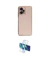 ieg™ Redmi Note 12 Pro 5G Kılıf Yankı Serisi - Siyah 3D Antistatik Cam Ekran Koruyucu