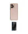 ieg™ Redmi Note 12 Pro 5G Kılıf Yankı Serisi - Siyah 3D Antistatik Hayalet Cam Ekran Koruyucu