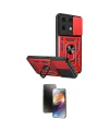ieg™ Redmi Note 13 4G Kılıf Ahenk Klasik - Siyah 3D Antistatik Mat Seramik Nano Ekran Koruyucu