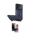 ieg™ Redmi Note 13 4G Kılıf Ahenk Klasik - Siyah 3D Antistatik Mat Seramik Nano Ekran Koruyucu