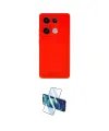 ieg™ Redmi Note 13 4G Kılıf Ahenk Serisi - Siyah 3D Antistatik Cam Ekran Koruyucu