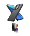 ieg™ Redmi Note 13 4G Kılıf Atlas Form - Siyah 3D Antistatik Mat Seramik Nano Ekran Koruyucu