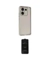 ieg™ Redmi Note 13 4G Kılıf Atlas Minimal Prime - Siyah 6D Antistatik Mat Seramik Hayalet Nano Ekran Koruyucu