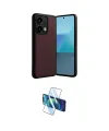 ieg™ Redmi Note 13 4G Kılıf Kıvılcım Işık Serisi - Siyah 3D Antistatik Cam Ekran Koruyucu