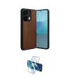 ieg™ Redmi Note 13 4G Kılıf Kıvılcım Işık Serisi - Siyah 3D Antistatik Cam Ekran Koruyucu