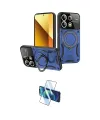 ieg™ Redmi Note 13 4G Kılıf Kıvılcım Modern Serisi - Siyah 3D Antistatik Seramik Nano Ekran Koruyucu