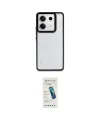 ieg™ Redmi Note 13 4G Kılıf Nova Işık Serisi - Şeffaf Pasifik Cam Ekran Koruyucu