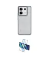 ieg™ Redmi Note 13 4G Kılıf Nova Işık Serisi - Siyah 3D Antistatik Seramik Nano Ekran Koruyucu