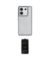 ieg™ Redmi Note 13 4G Kılıf Nova Işık Serisi - Siyah 6D Antistatik Mat Seramik Hayalet Nano Ekran Koruyucu