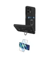 ieg™ Redmi Note 13 4G Kılıf Vadi Form Prime - Siyah 3D Antistatik Cam Ekran Koruyucu