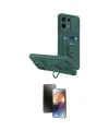 ieg™ Redmi Note 13 4G Kılıf Vadi Form Prime - Siyah 3D Antistatik Mat Seramik Nano Ekran Koruyucu