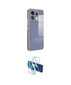 ieg™ Redmi Note 13 4G Kılıf Yankı Serisi - Siyah 3D Antistatik Cam Ekran Koruyucu