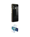 ieg™ Redmi Note 13 4G Kılıf Yankı Serisi - Siyah 3D Antistatik Cam Ekran Koruyucu