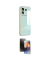ieg™ Redmi Note 13 4G Kılıf Yankı Serisi - Siyah 3D Antistatik Mat Seramik Nano Ekran Koruyucu