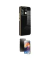 ieg™ Redmi Note 13 4G Kılıf Yankı Serisi - Siyah 3D Antistatik Mat Seramik Nano Ekran Koruyucu