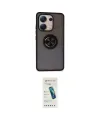 ieg™ Redmi Note 13 4G Kılıf Yörünge Çizgi - Şeffaf Pasifik Cam Ekran Koruyucu