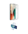 ieg™ Redmi Note 13 4G Kılıf Zirve Doku - Siyah 3D Antistatik Seramik Nano Ekran Koruyucu