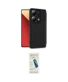 ieg™ Redmi Note 13 4G Kılıf Zirve Yansıma Serisi - Şeffaf Pasifik Cam Ekran Koruyucu