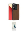 ieg™ Redmi Note 13 4G Kılıf Zirve Yansıma Serisi - Şeffaf Pasifik Cam Ekran Koruyucu