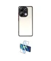 ieg™ Redmi Note 13 Pro 4G Kılıf Ahenk Çizgi Serisi - Siyah 3D Antistatik Cam Ekran Koruyucu