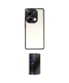 ieg™ Redmi Note 13 Pro 4G Kılıf Ahenk Çizgi Serisi - Siyah 3D Antistatik Hayalet Cam Ekran Koruyucu