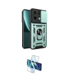 ieg™ Redmi Note 13 Pro 4G Kılıf Ahenk Klasik - Siyah 3D Antistatik Seramik Nano Ekran Koruyucu
